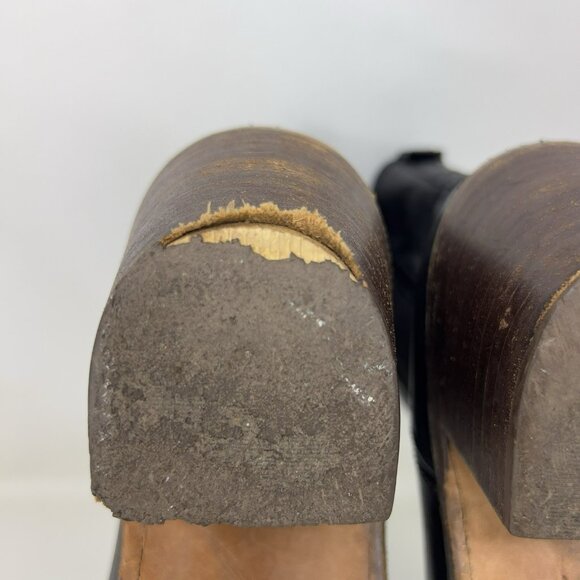 Frye Carmen Chelsea Leather Elastic Boots Black Women’s Size 9 B - Picture 8 of 9